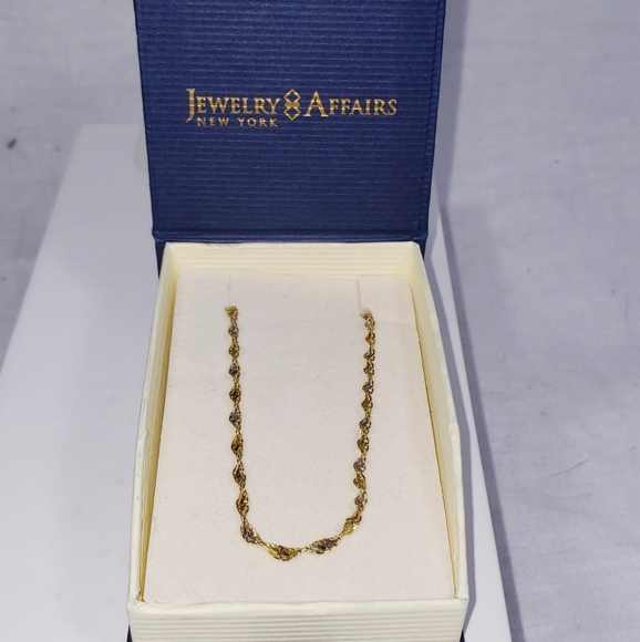 14k 2tone Singapore Chain Jewelry Affairs New York